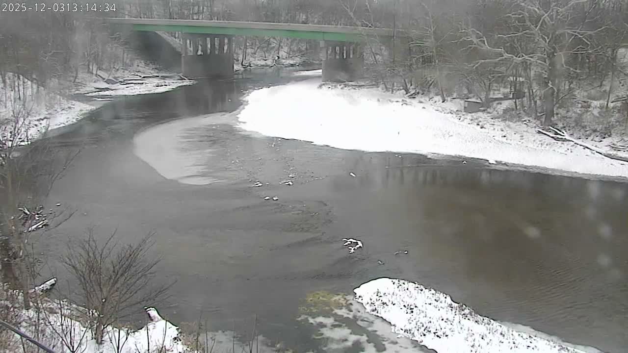 Crawfordsville Sugar Creek Live Cam - Crawfordsville, Montgomery, Indiana, USA
