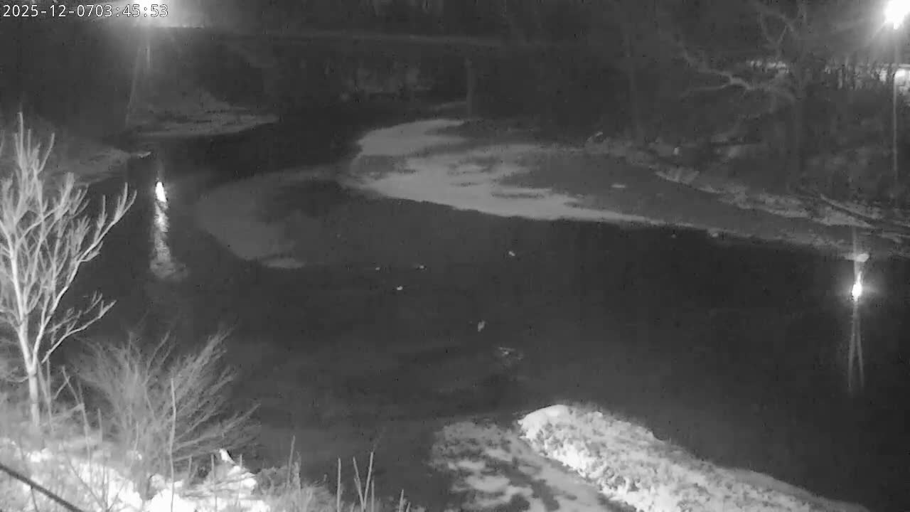 Crawfordsville Sugar Creek Live Cam - Crawfordsville, Montgomery, Indiana, USA