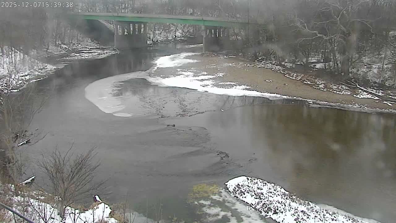 Crawfordsville Sugar Creek Live Cam - Crawfordsville, Montgomery, Indiana, USA