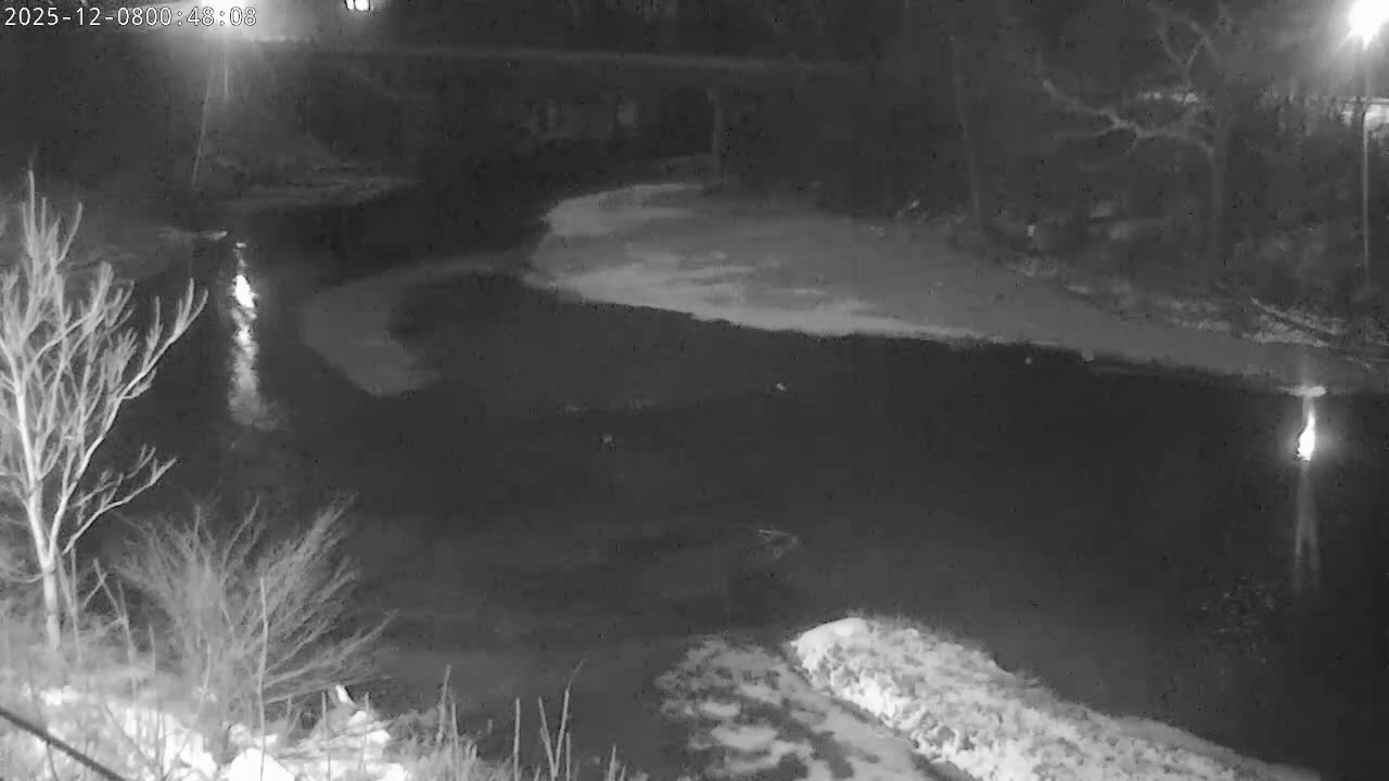Crawfordsville Sugar Creek Live Cam - Crawfordsville, Montgomery, Indiana, USA