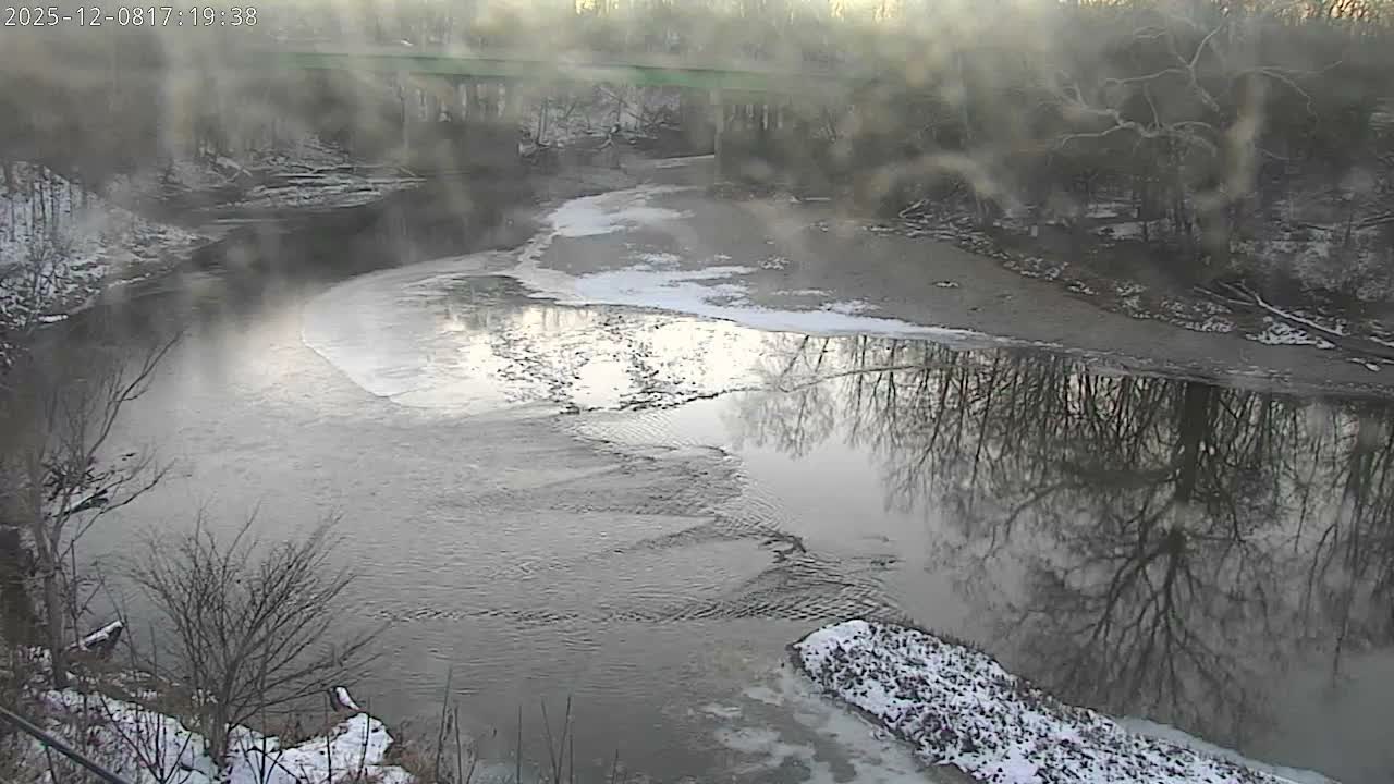 Crawfordsville Sugar Creek Live Cam - Crawfordsville, Montgomery, Indiana, USA