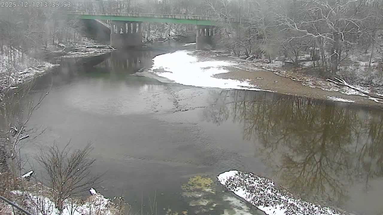Crawfordsville Sugar Creek Live Cam - Crawfordsville, Montgomery, Indiana, USA