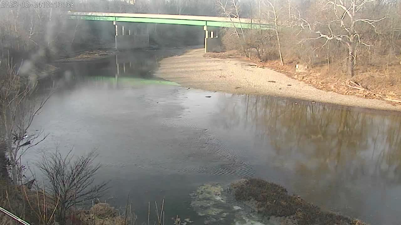 Crawfordsville Sugar Creek Live Cam - Crawfordsville, Montgomery, Indiana, USA