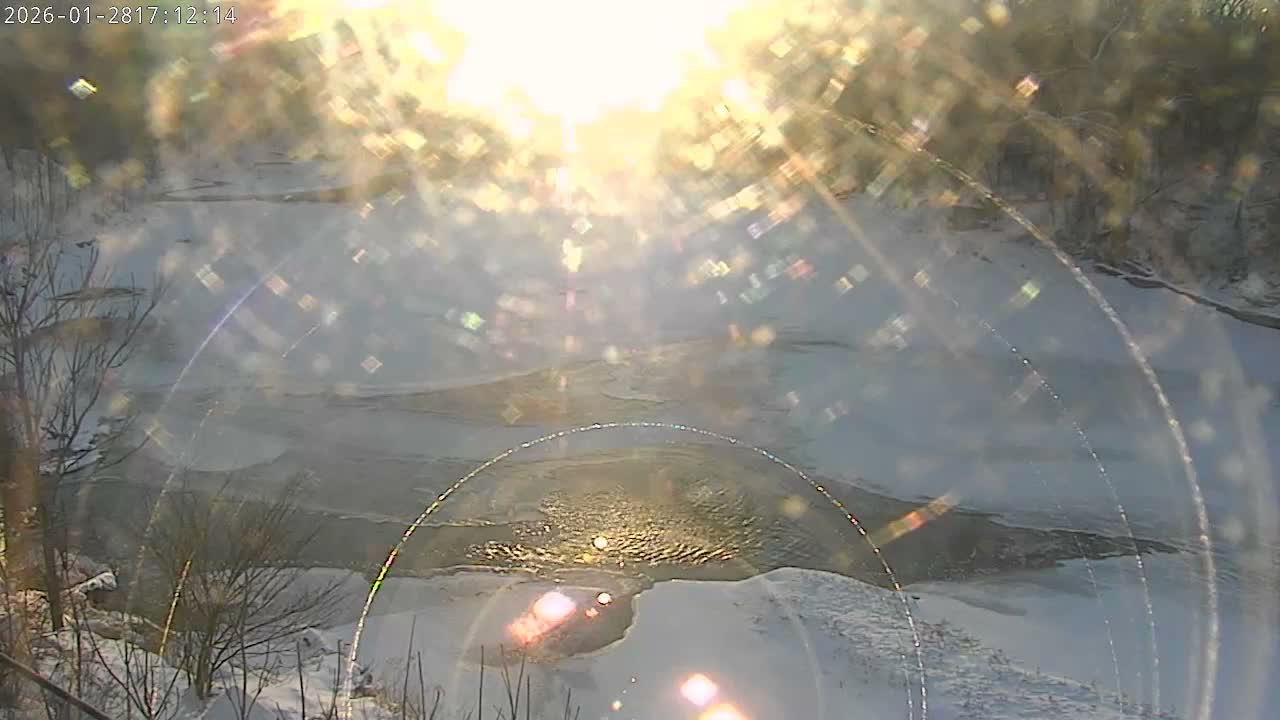 Crawfordsville Sugar Creek Live Cam - Crawfordsville, Montgomery, Indiana, USA