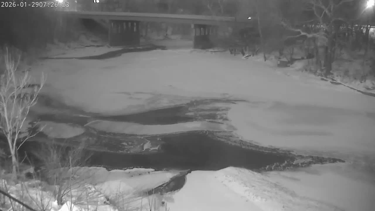 Crawfordsville Sugar Creek Live Cam - Crawfordsville, Montgomery, Indiana, USA