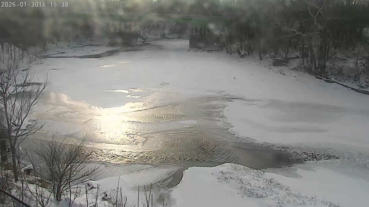 Crawfordsville Sugar Creek Live Cam - Crawfordsville, Montgomery, Indiana, USA