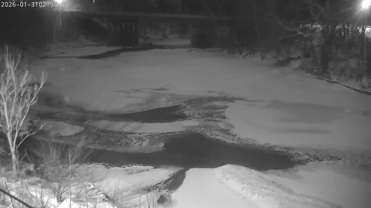 Crawfordsville Sugar Creek Live Cam - Crawfordsville, Montgomery, Indiana, USA