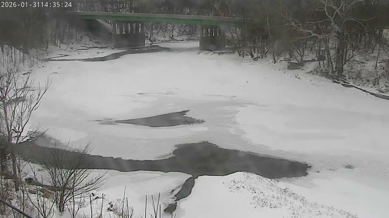 Crawfordsville Sugar Creek Live Cam - Crawfordsville, Montgomery, Indiana, USA