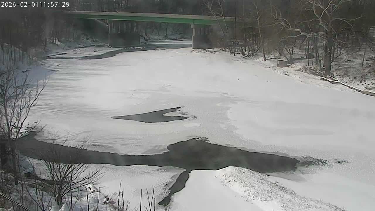 Crawfordsville Sugar Creek Live Cam - Crawfordsville, Montgomery, Indiana, USA