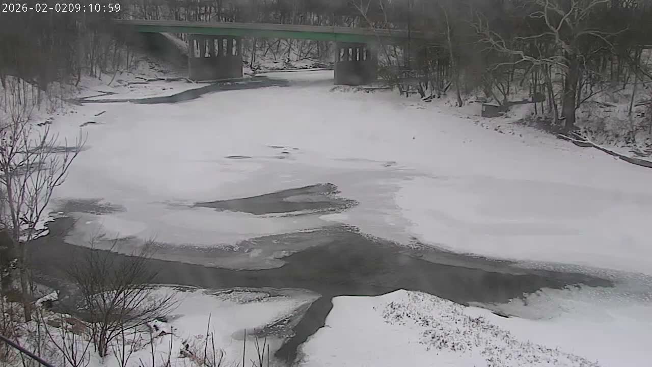 Crawfordsville Sugar Creek Live Cam - Crawfordsville, Montgomery, Indiana, USA