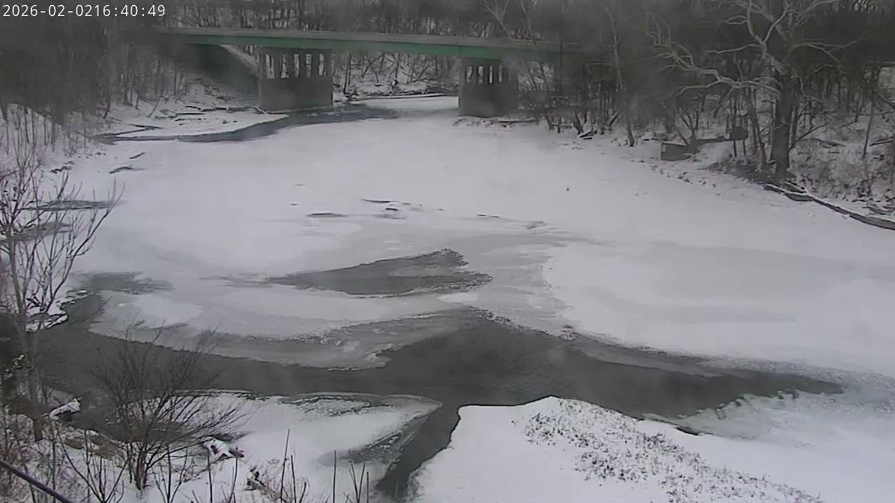 Crawfordsville Sugar Creek Live Cam - Crawfordsville, Montgomery, Indiana, USA