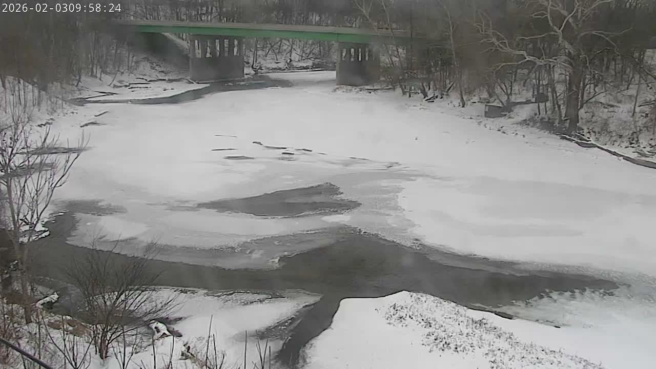 Crawfordsville Sugar Creek Live Cam - Crawfordsville, Montgomery, Indiana, USA
