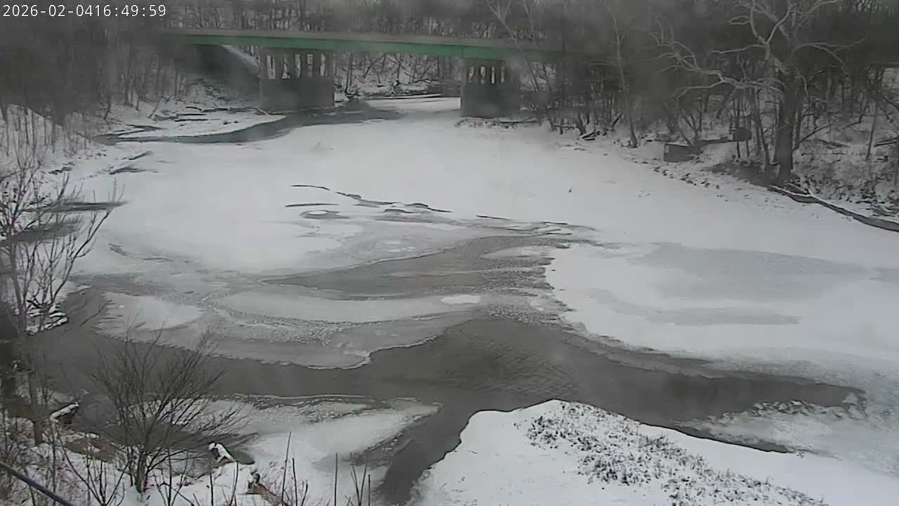 Crawfordsville Sugar Creek Live Cam - Crawfordsville, Montgomery, Indiana, USA