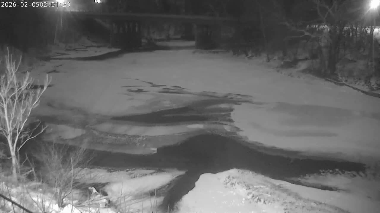 Crawfordsville Sugar Creek Live Cam - Crawfordsville, Montgomery, Indiana, USA