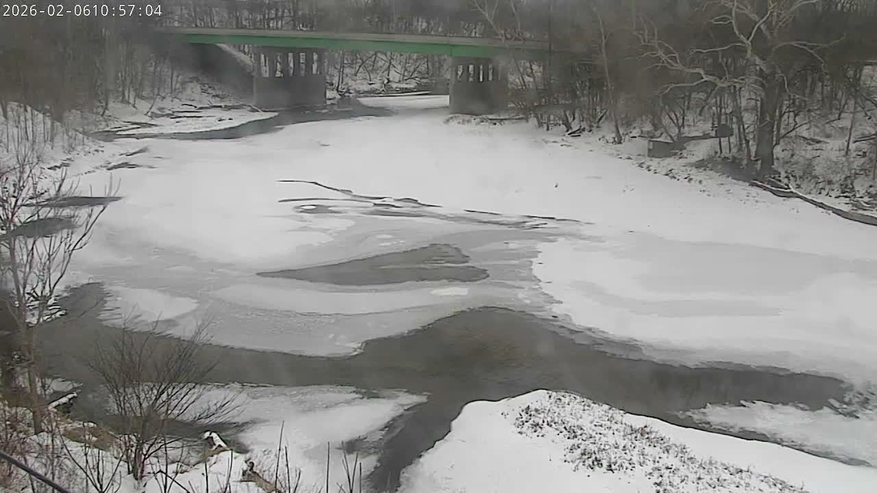 Crawfordsville Sugar Creek Live Cam - Crawfordsville, Montgomery, Indiana, USA