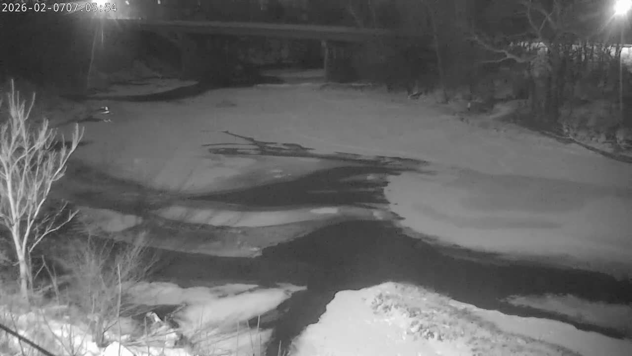 Crawfordsville Sugar Creek Live Cam - Crawfordsville, Montgomery, Indiana, USA