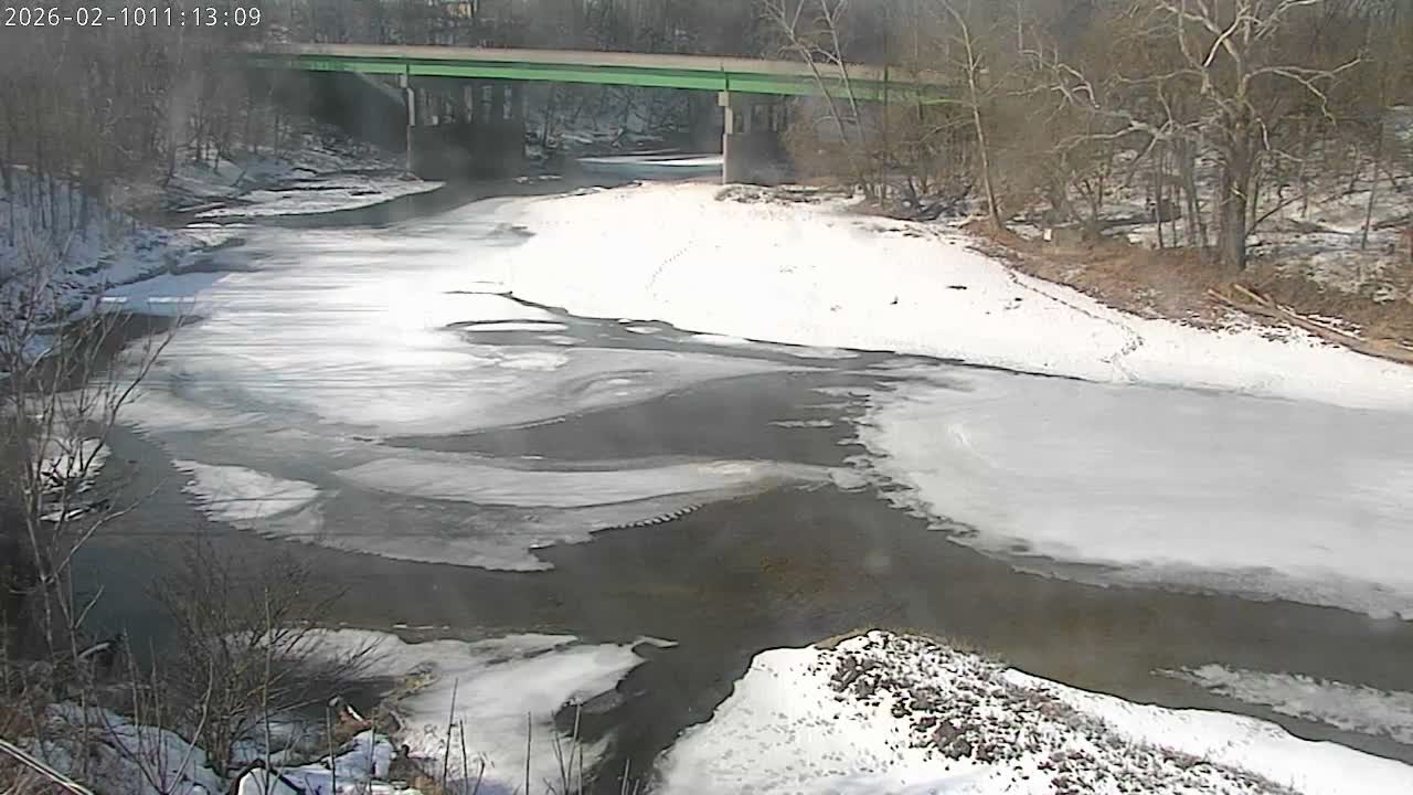 Crawfordsville Sugar Creek Live Cam - Crawfordsville, Montgomery, Indiana, USA