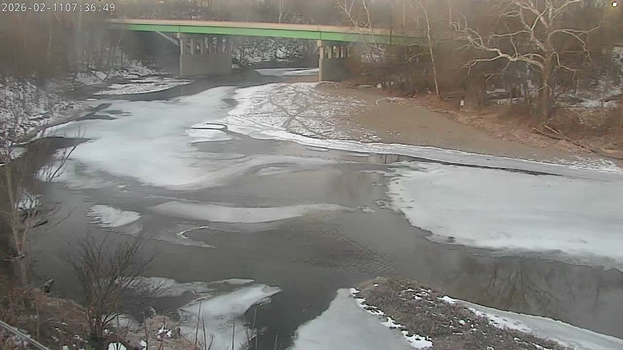 Crawfordsville Sugar Creek Live Cam - Crawfordsville, Montgomery, Indiana, USA