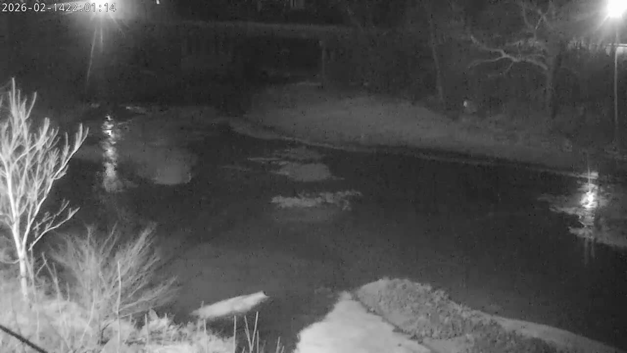 Crawfordsville Sugar Creek Live Cam - Crawfordsville, Montgomery, Indiana, USA