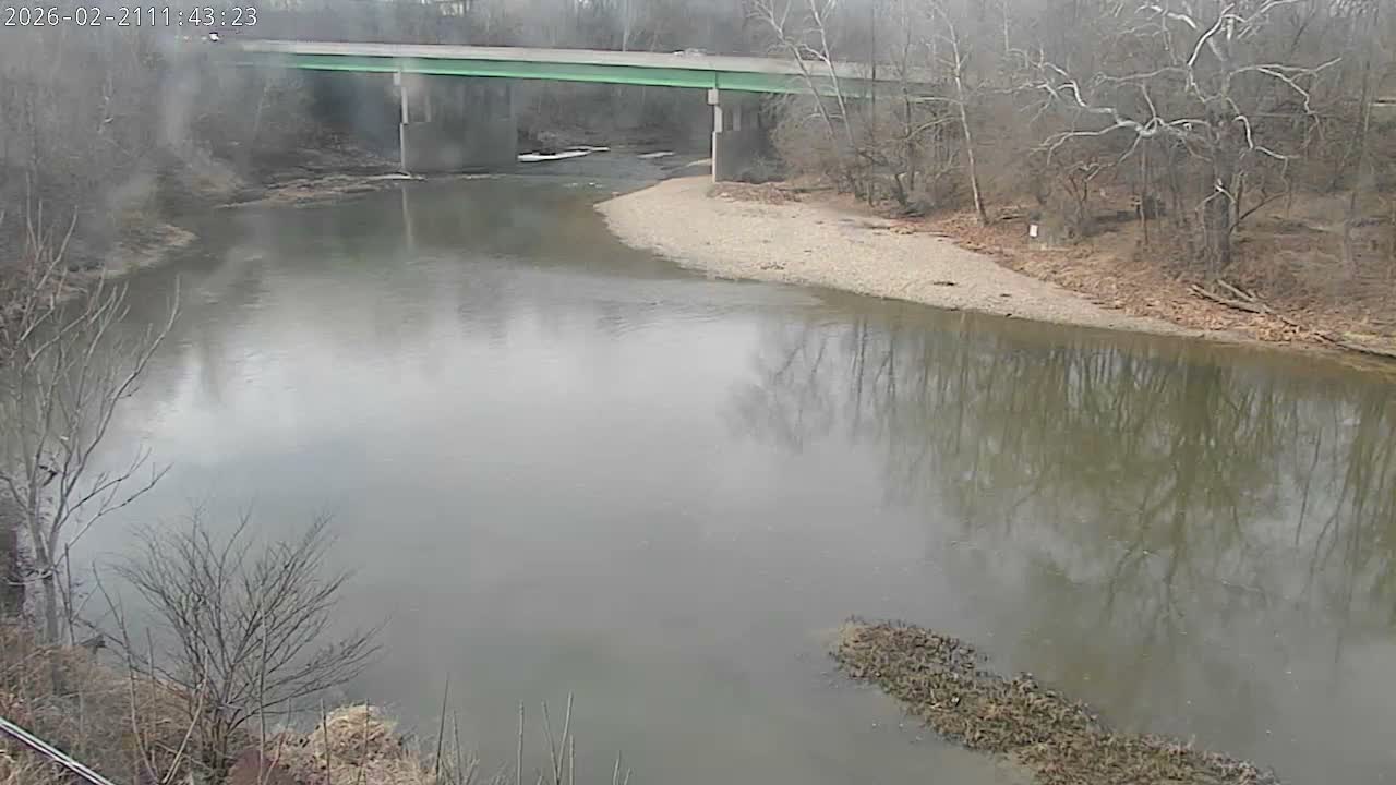Crawfordsville Sugar Creek Live Cam - Crawfordsville, Montgomery, Indiana, USA