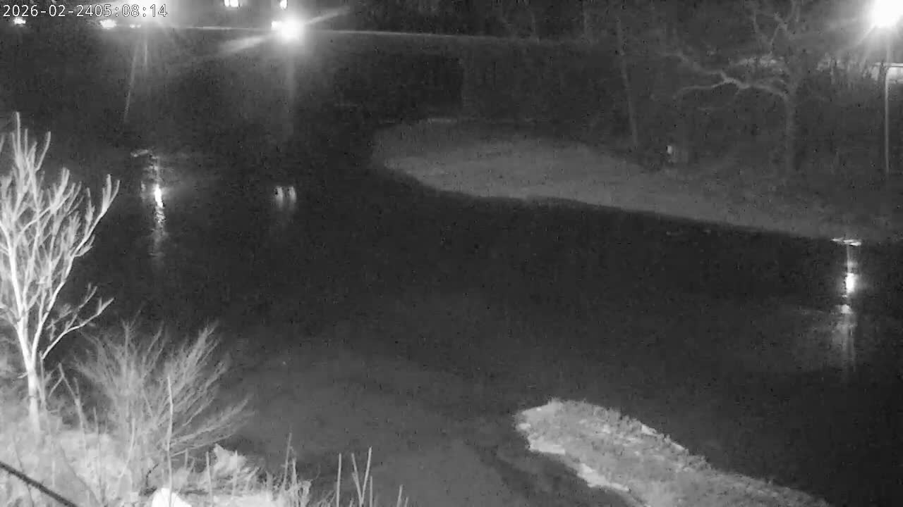 Crawfordsville Sugar Creek Live Cam - Crawfordsville, Montgomery, Indiana, USA
