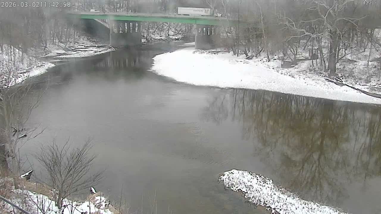 Crawfordsville Sugar Creek Live Cam - Crawfordsville, Montgomery, Indiana, USA