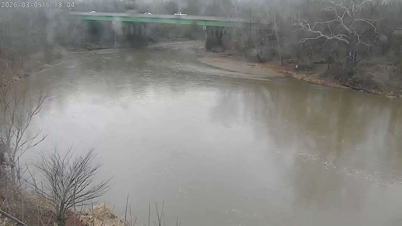 Crawfordsville Sugar Creek Live Cam - Crawfordsville, Montgomery, Indiana, USA