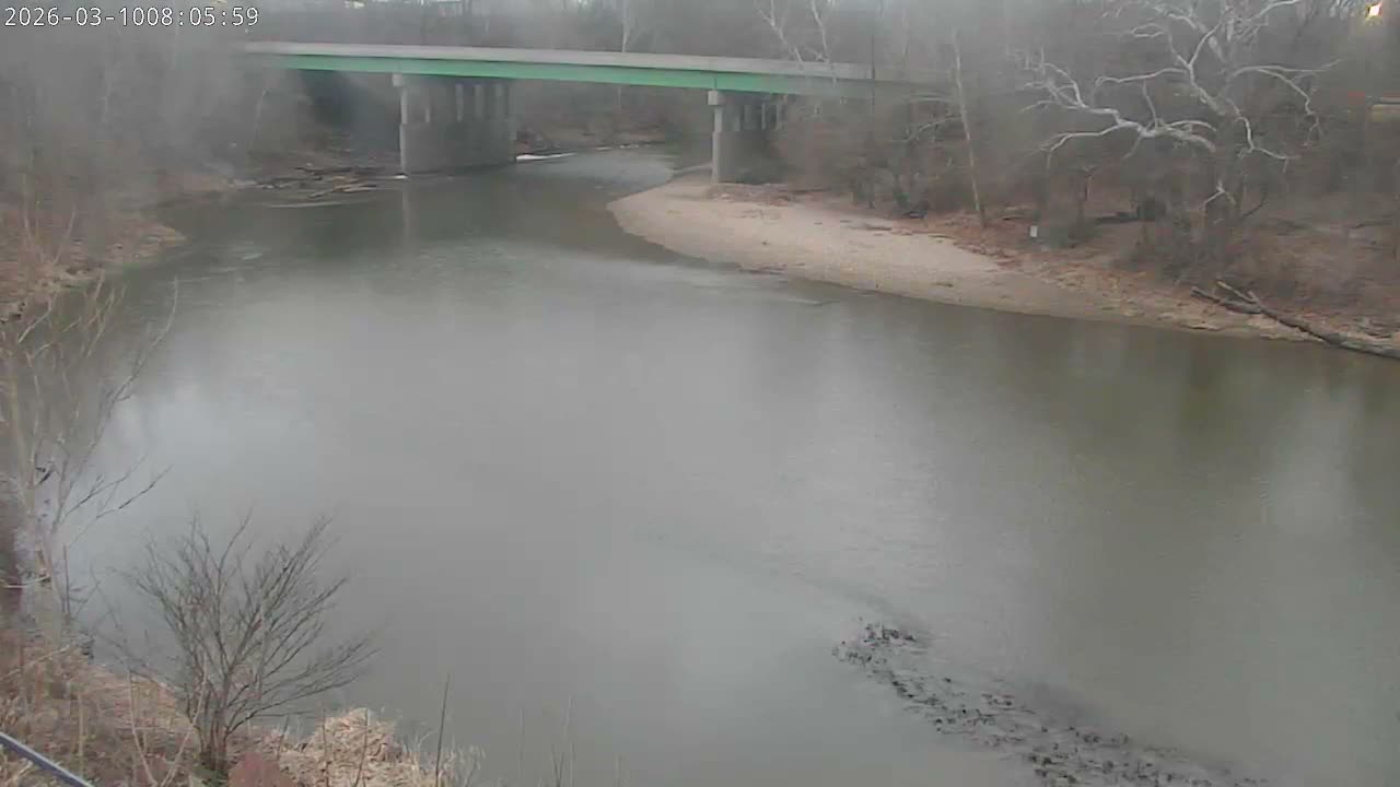 Crawfordsville Sugar Creek Live Cam - Crawfordsville, Montgomery, Indiana, USA