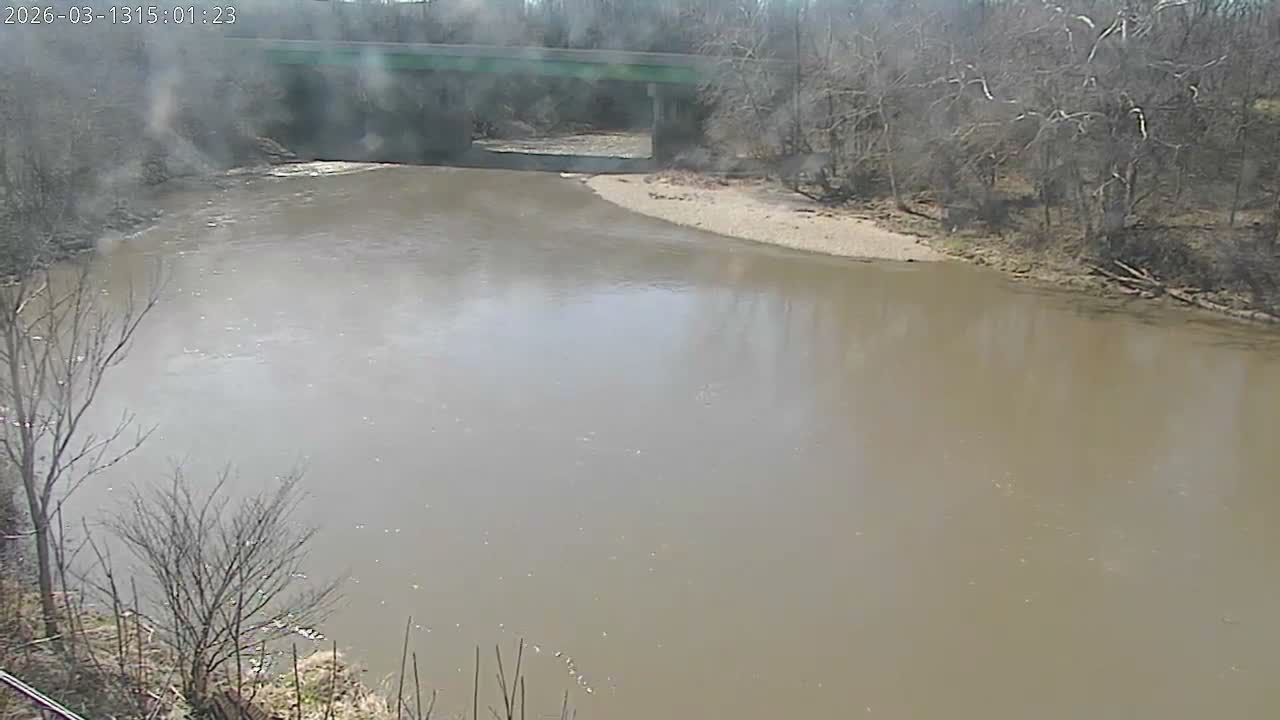 Crawfordsville Sugar Creek Live Cam - Crawfordsville, Montgomery, Indiana, USA