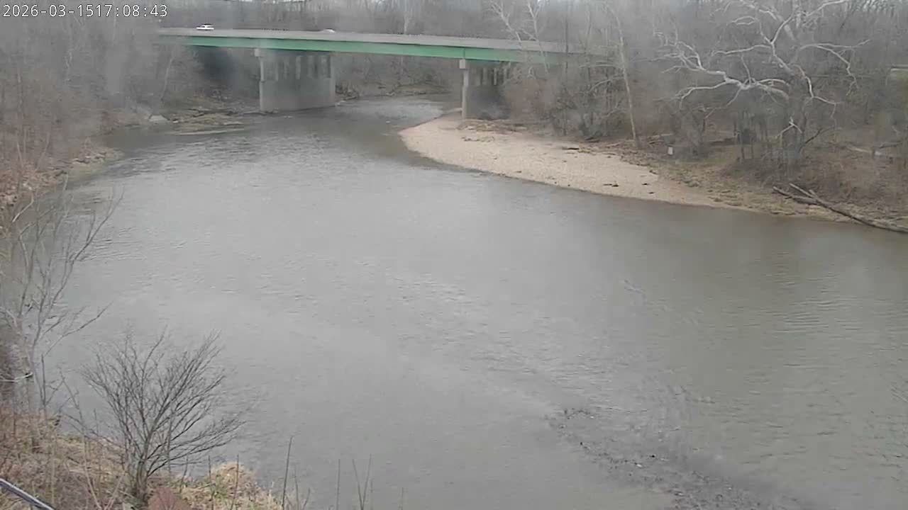 Crawfordsville Sugar Creek Live Cam - Crawfordsville, Montgomery, Indiana, USA