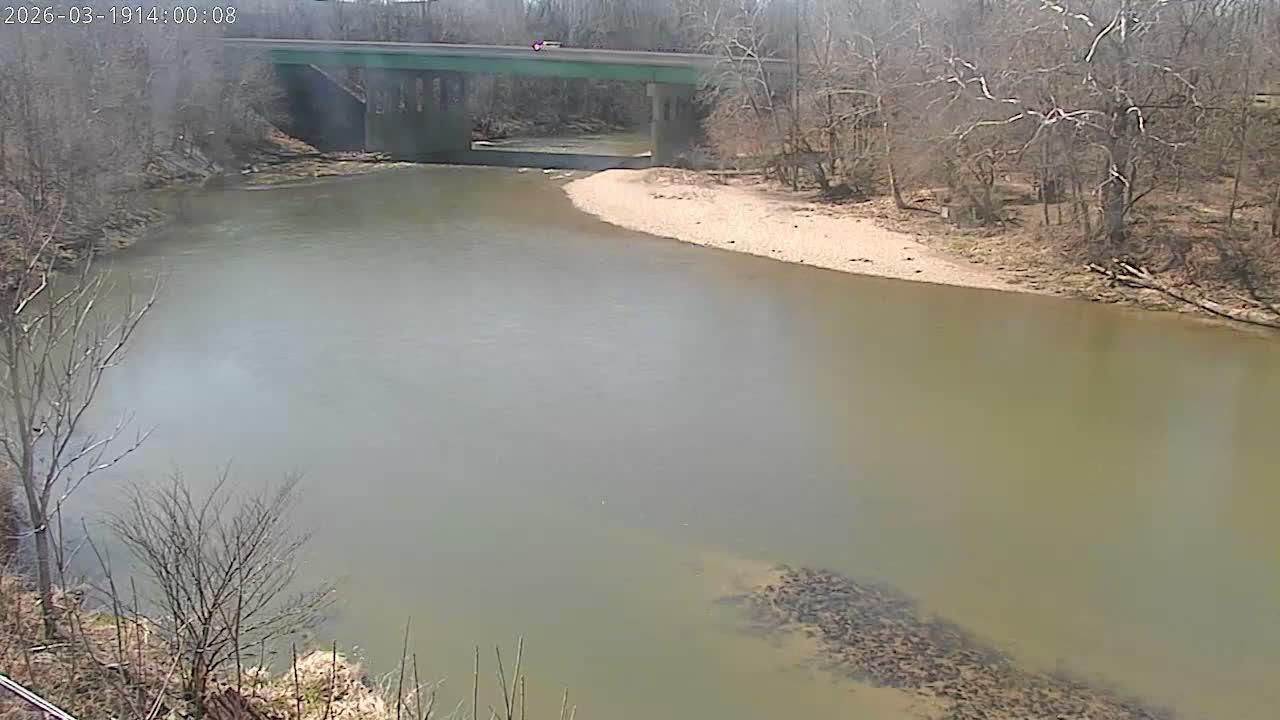 Crawfordsville Sugar Creek Live Cam - Crawfordsville, Montgomery, Indiana, USA