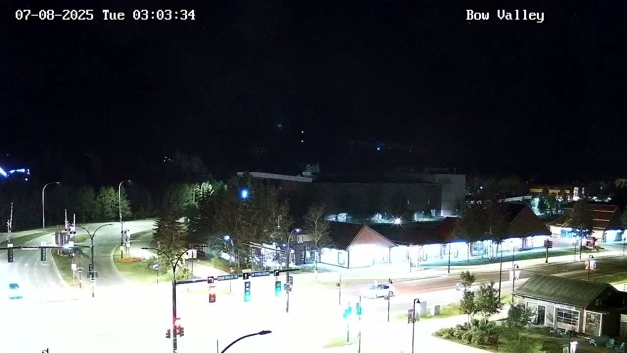Canmore, Mount Rundle & Bow Valley Junction View Live Cam - Canmore, Alberta's Rockies, Alberta, Canada