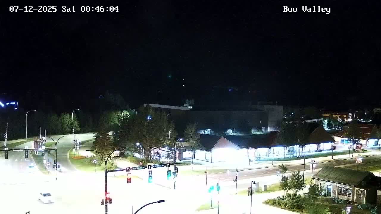 Canmore, Mount Rundle & Bow Valley Junction View Live Cam - Canmore, Alberta's Rockies, Alberta, Canada