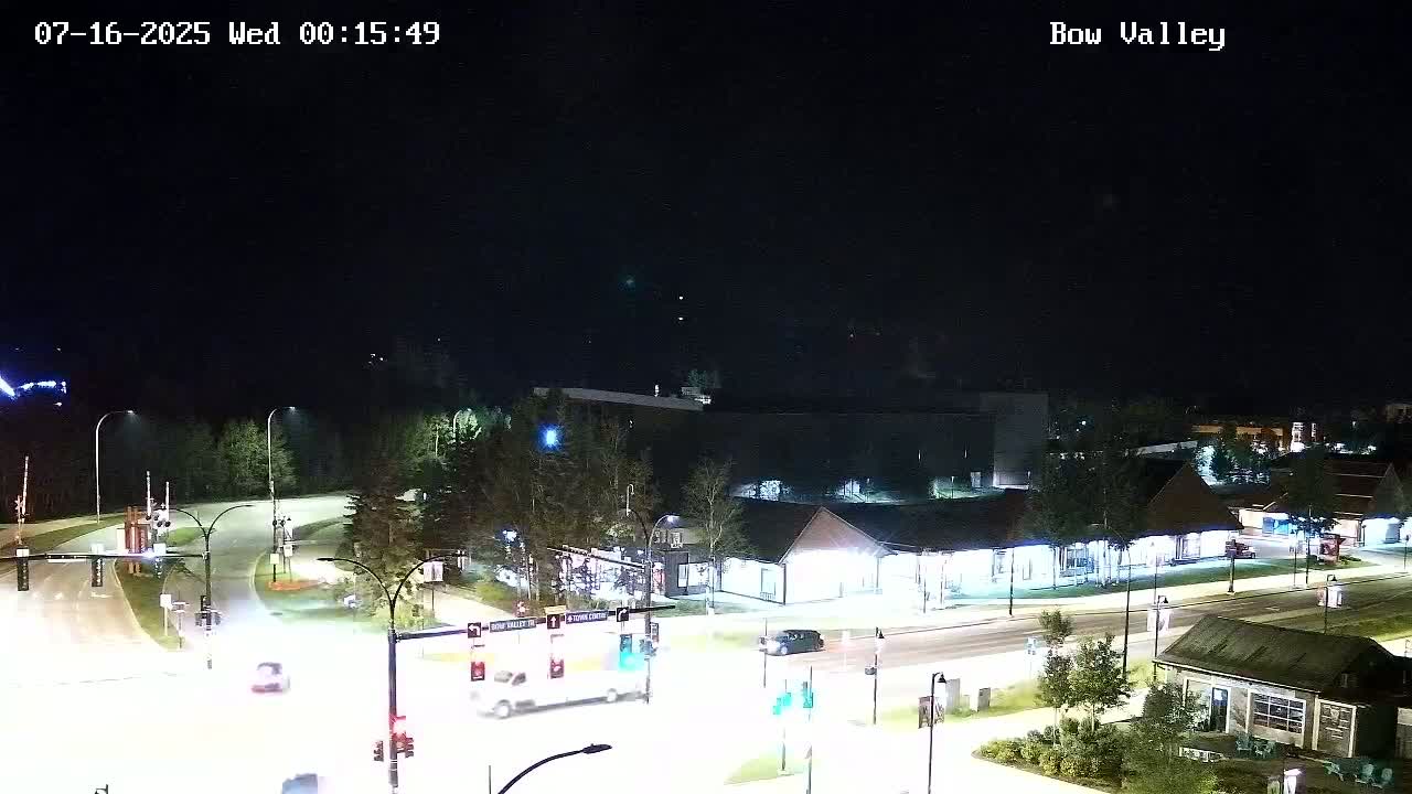 Canmore, Mount Rundle & Bow Valley Junction View Live Cam - Canmore, Alberta's Rockies, Alberta, Canada