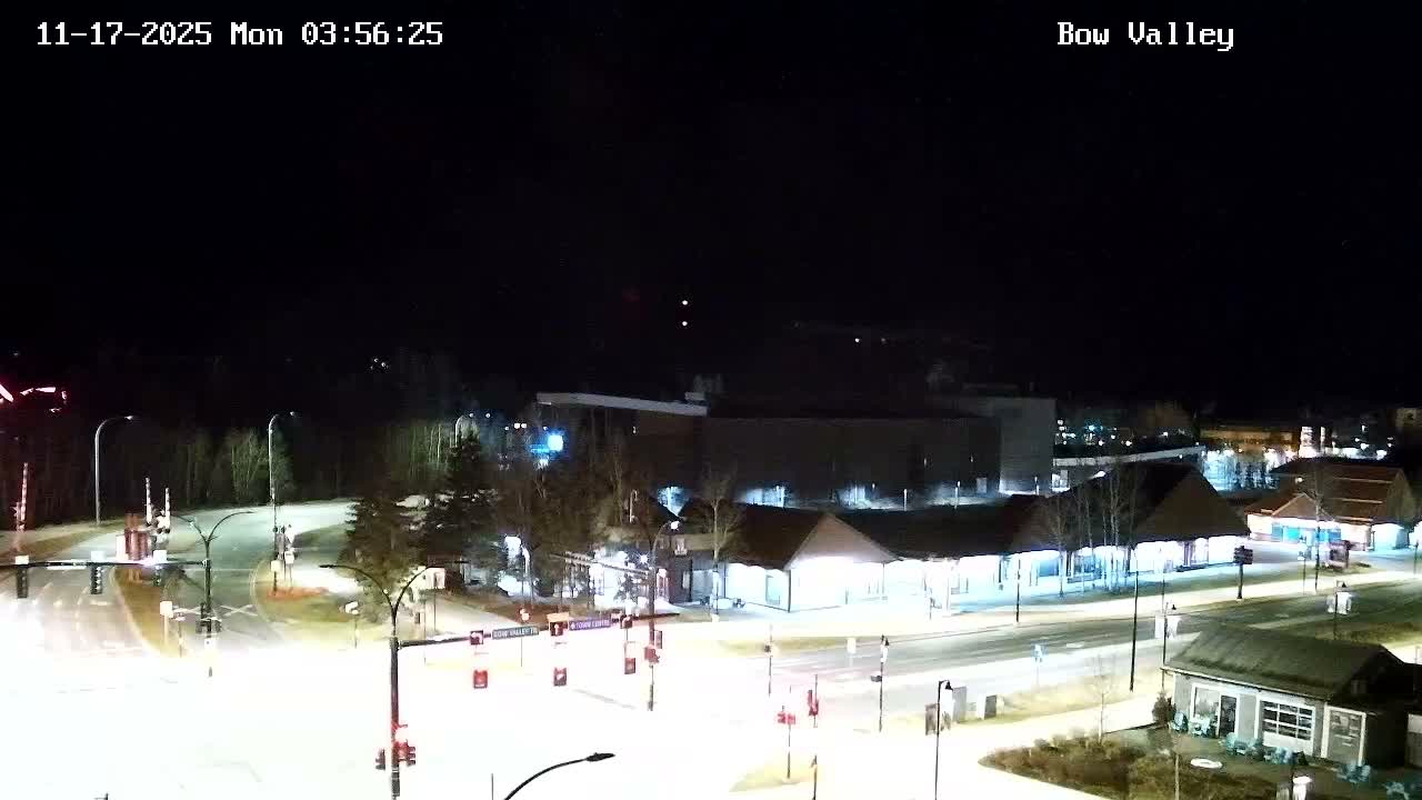 Canmore, Mount Rundle & Bow Valley Junction View Live Cam - Canmore, Alberta's Rockies, Alberta, Canada
