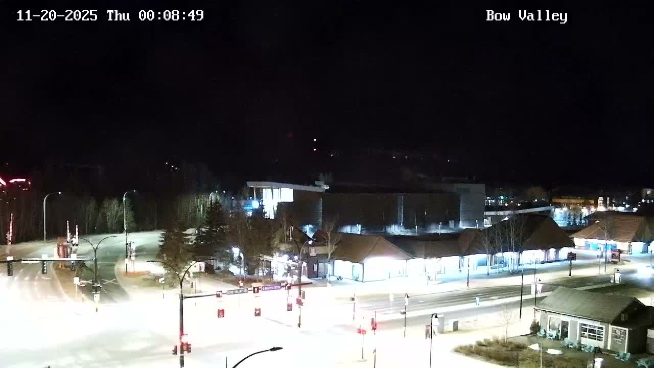 Canmore, Mount Rundle & Bow Valley Junction View Live Cam - Canmore, Alberta's Rockies, Alberta, Canada