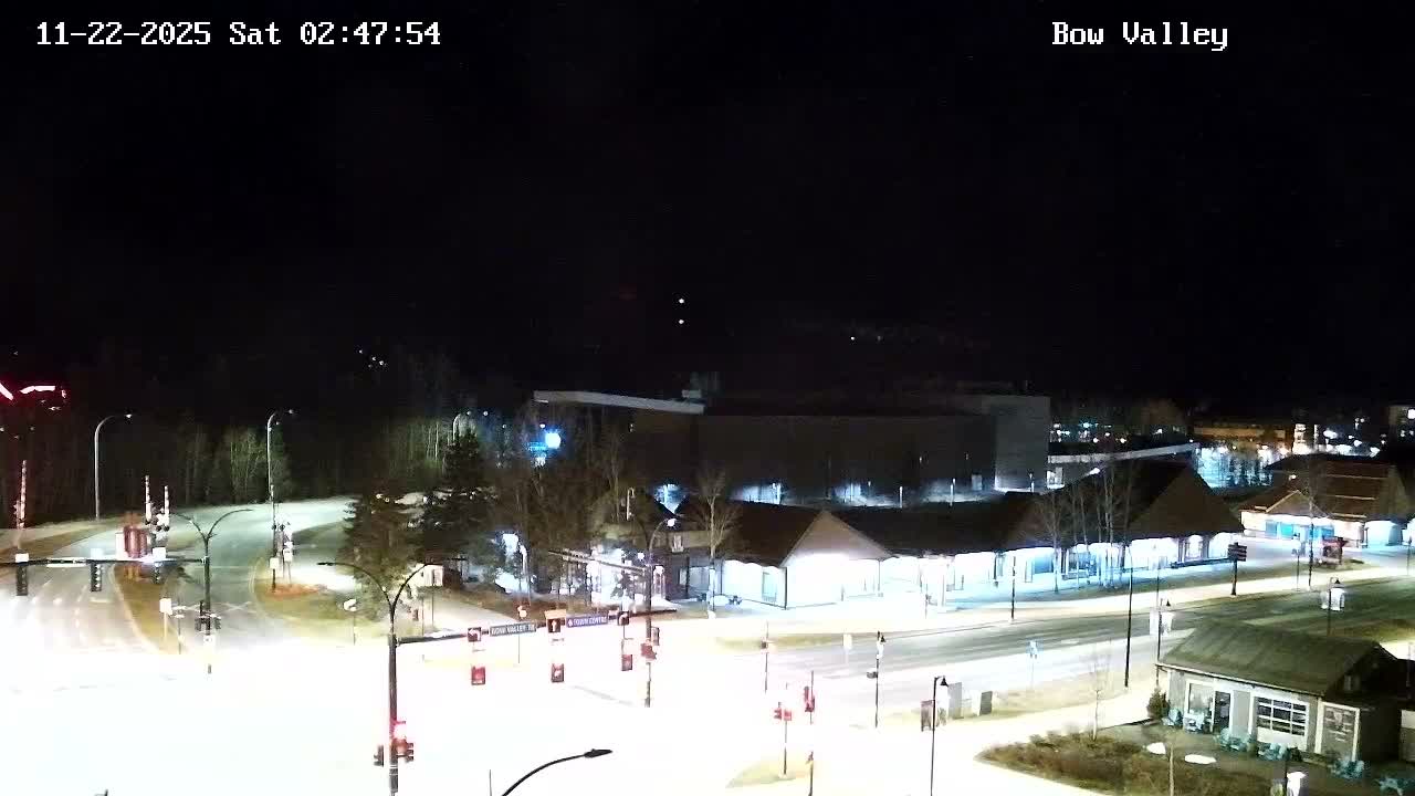 Canmore, Mount Rundle & Bow Valley Junction View Live Cam - Canmore, Alberta's Rockies, Alberta, Canada