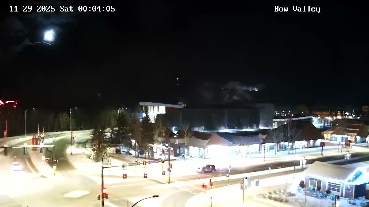 Canmore, Mount Rundle & Bow Valley Junction View Live Cam - Canmore, Alberta's Rockies, Alberta, Canada
