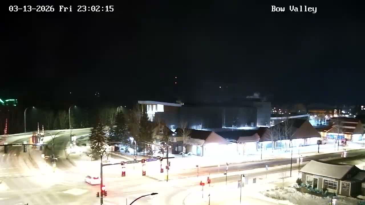 Canmore, Mount Rundle & Bow Valley Junction View Live Cam - Canmore, Alberta's Rockies, Alberta, Canada