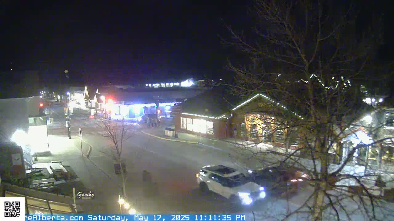 Canmore 6 th Avenue Intersection City Main St. Live Cam - Canmore, Alberta's Rockies, Alberta, Canada