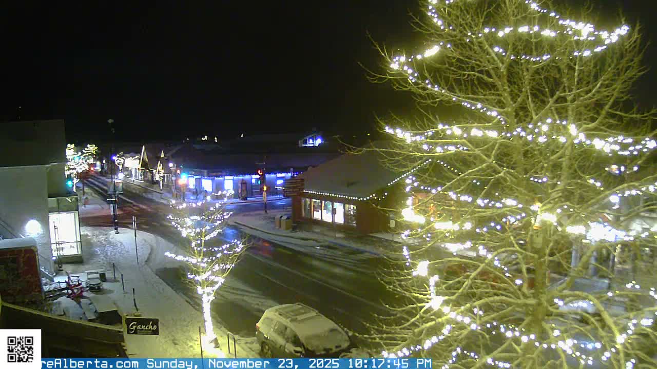 Canmore 6 th Avenue Intersection City Main St. Live Cam - Canmore, Alberta's Rockies, Alberta, Canada