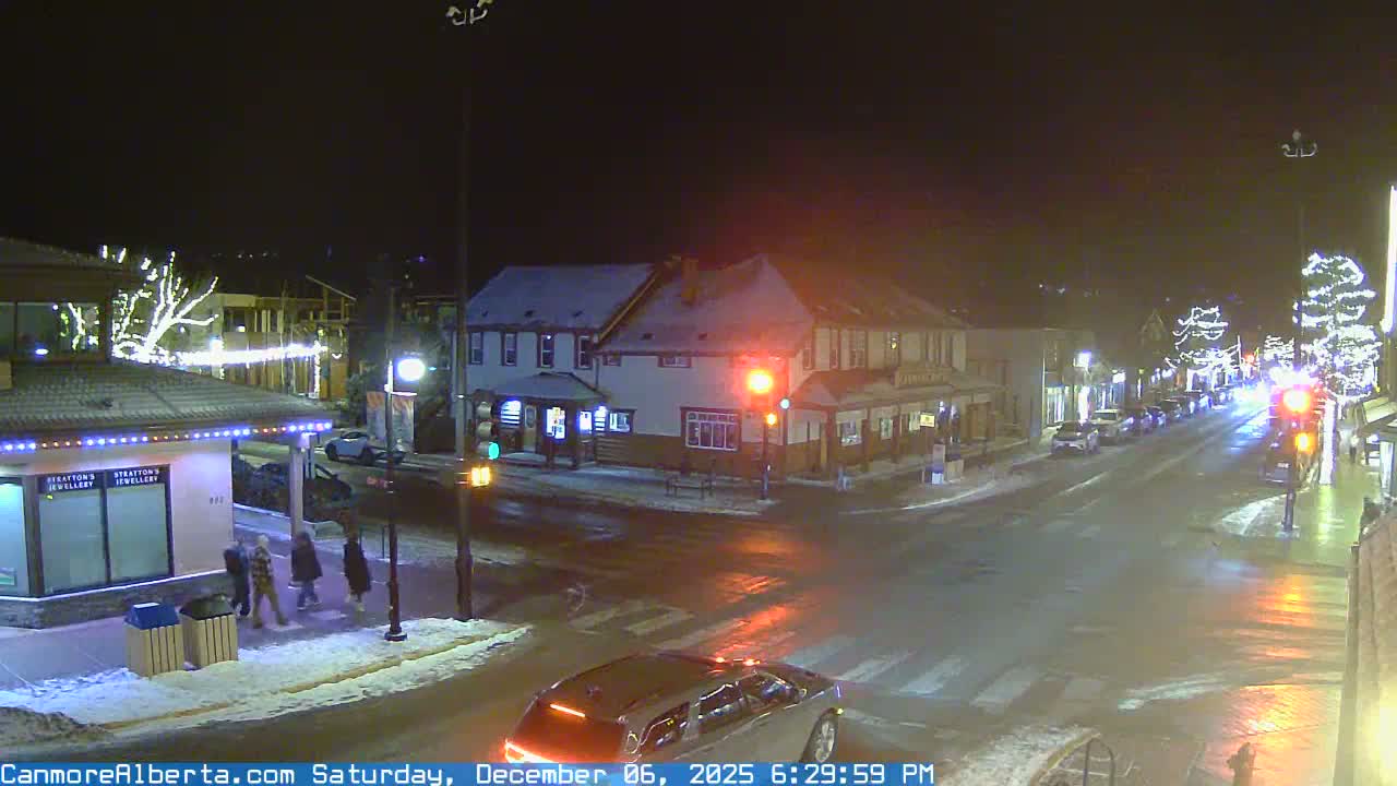 Canmore Downtown Live Cam -  Canmore, Alberta's Rockies, Alberta, Canada