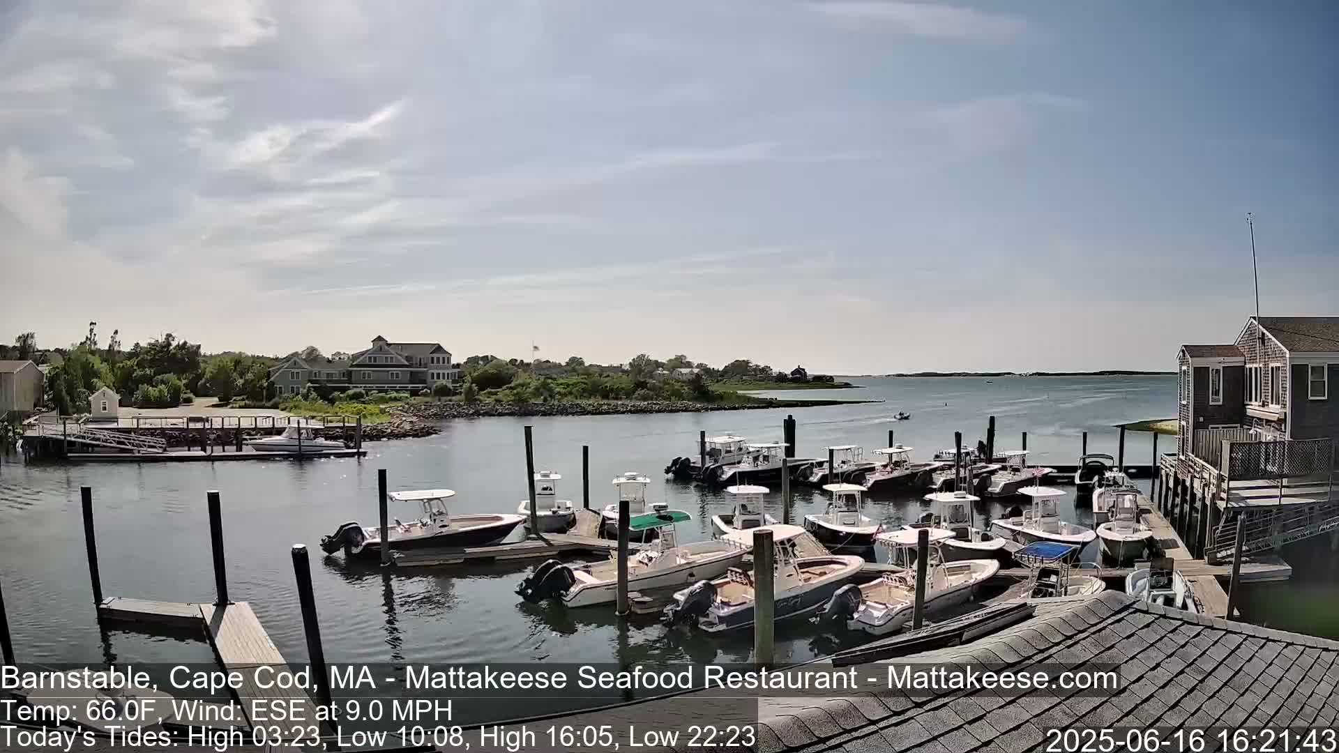 Cape Cod Live Cam - Barnstable, Massachusetts, USA