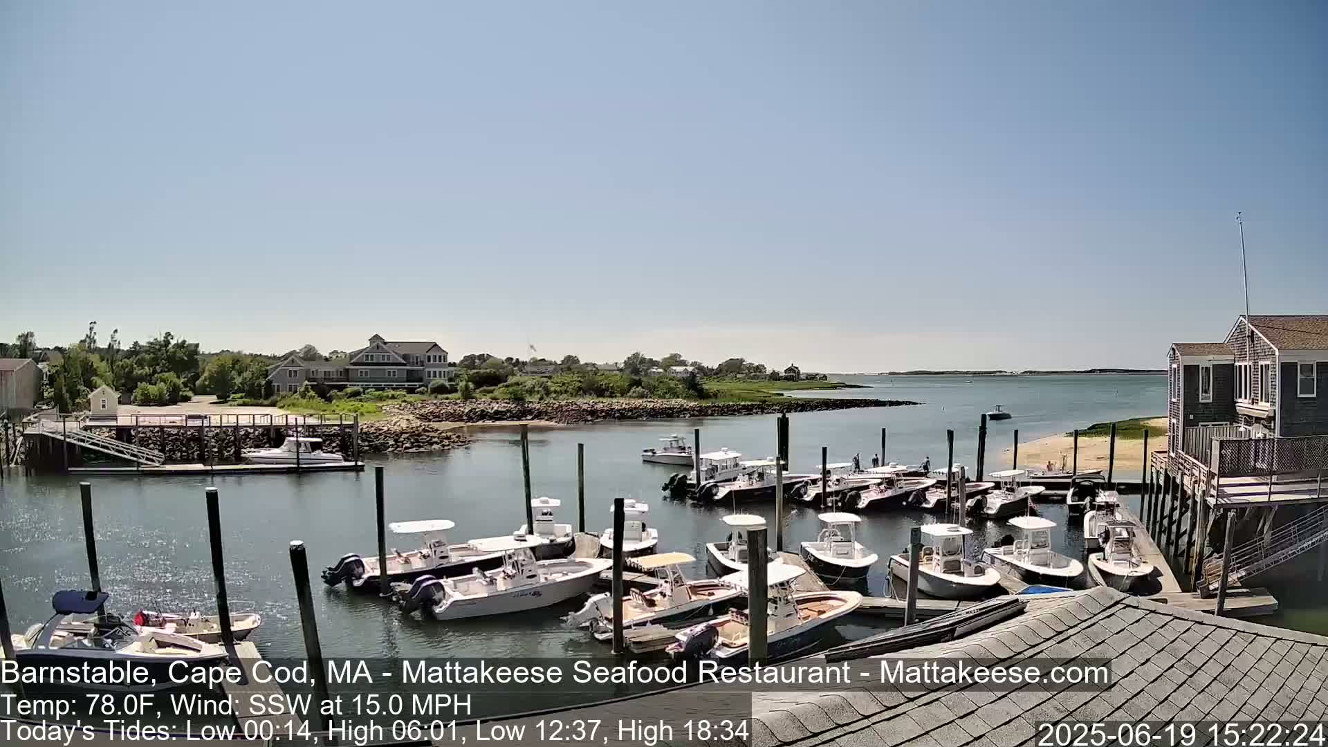 Cape Cod Live Cam - Barnstable, Massachusetts, USA