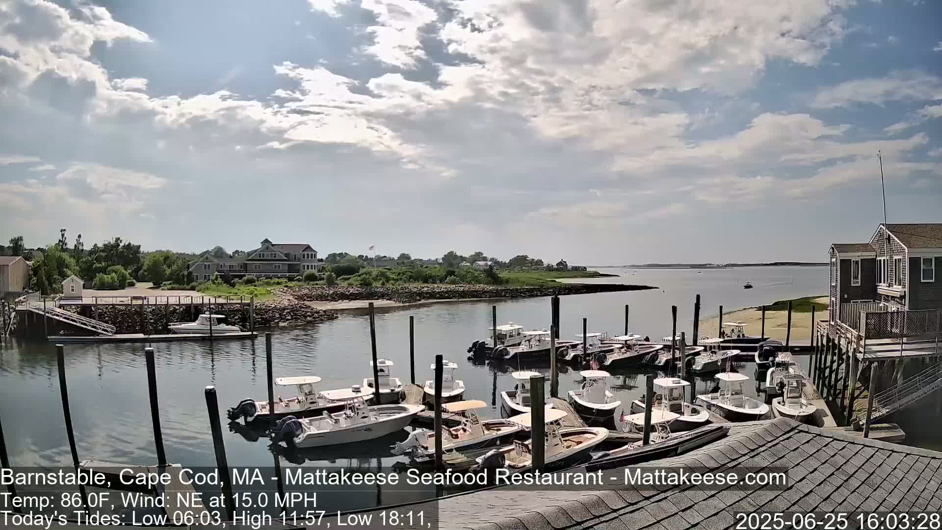 Cape Cod Live Cam - Barnstable, Massachusetts, USA