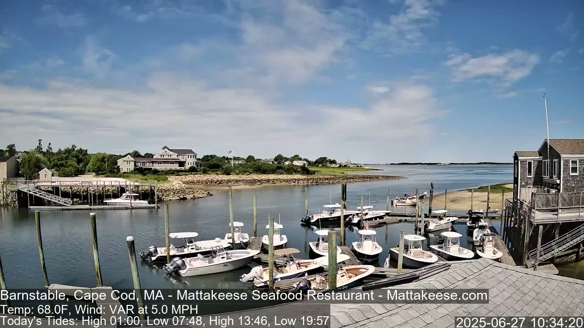 Cape Cod Live Cam - Barnstable, Massachusetts, USA