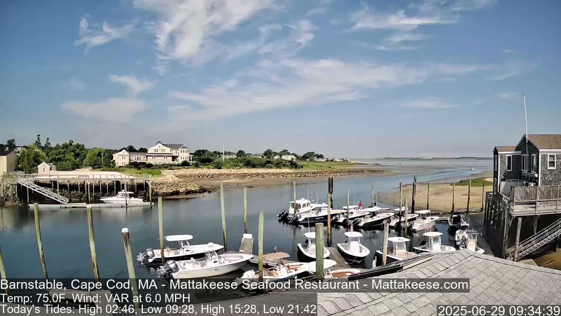 Cape Cod Live Cam - Barnstable, Massachusetts, USA
