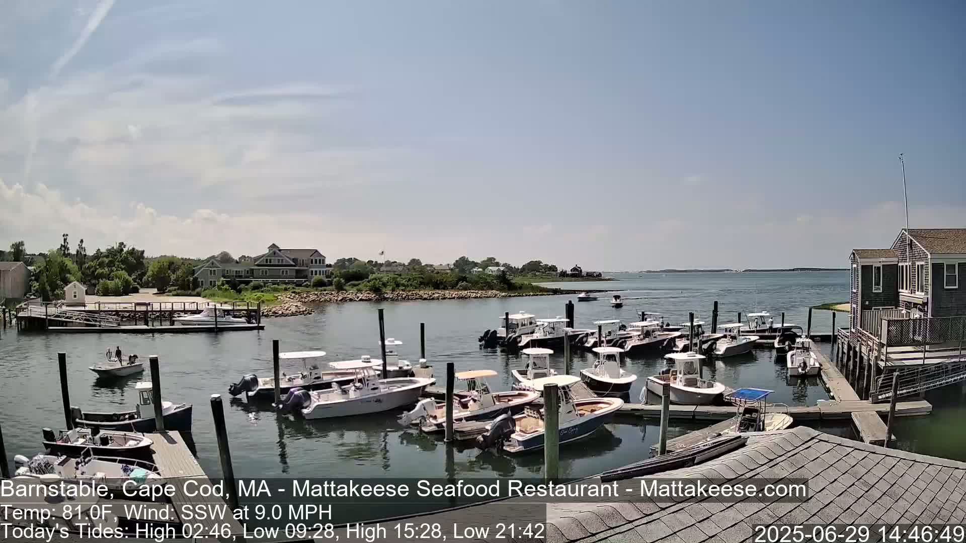 Cape Cod Live Cam - Barnstable, Massachusetts, USA