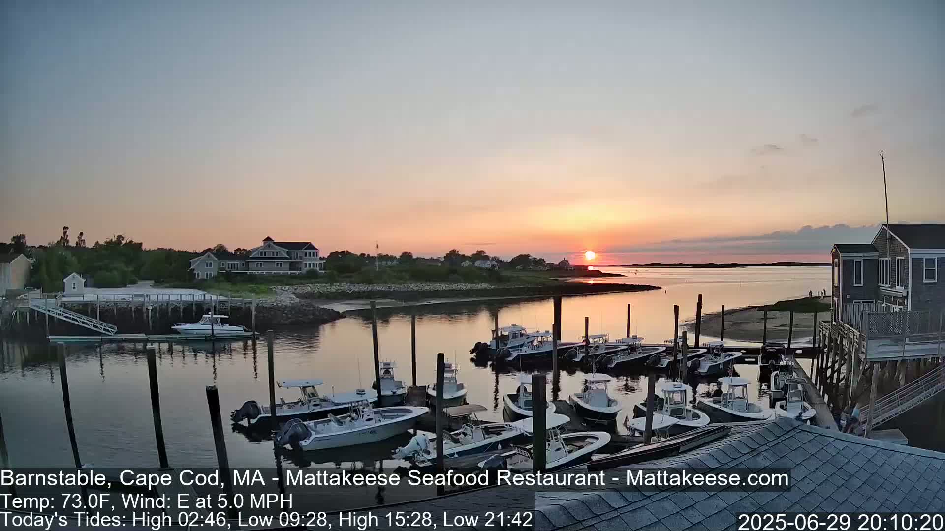 Cape Cod Live Cam - Barnstable, Massachusetts, USA