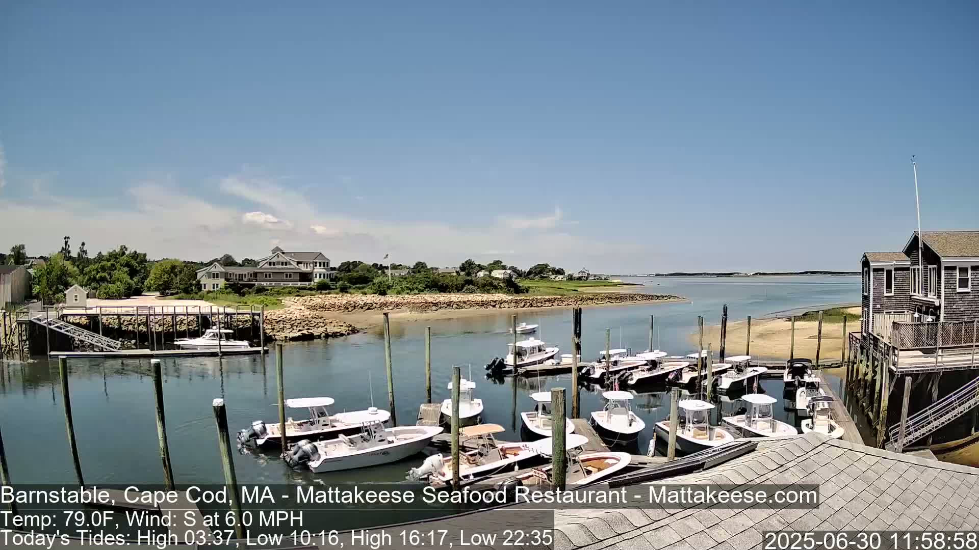 Cape Cod Live Cam - Barnstable, Massachusetts, USA
